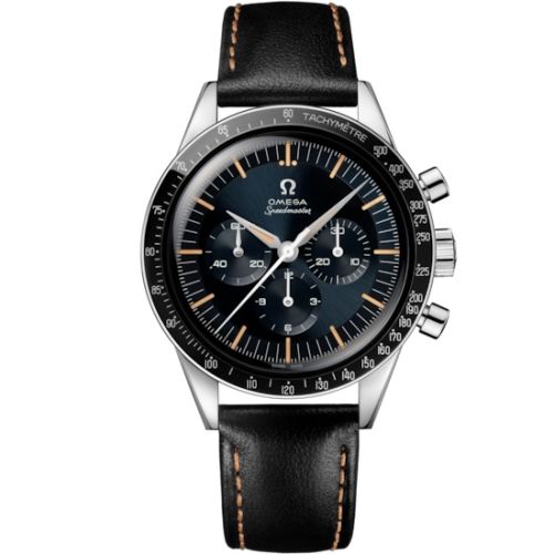 Omega Speedmaster First Omega in Space Master Chronometer Stainless Steel Blue-Grey