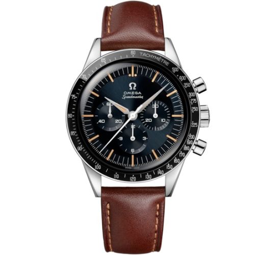Omega Speedmaster First Omega in Space Master Chronometer Stainless Steel Blue-Grey