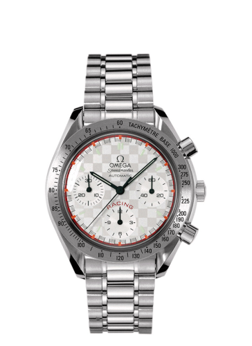 Omega Speedmaster Reduced Stainless Steel Silver Bracelet Schumacher