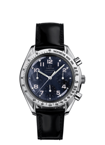 Omega Speedmaster Reduced Ladies Stainless Steel Blue MOP