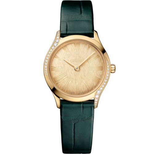 Omega Mini Trésor Quartz 26 Moonshine Gold - Diamond Moonshine Gold