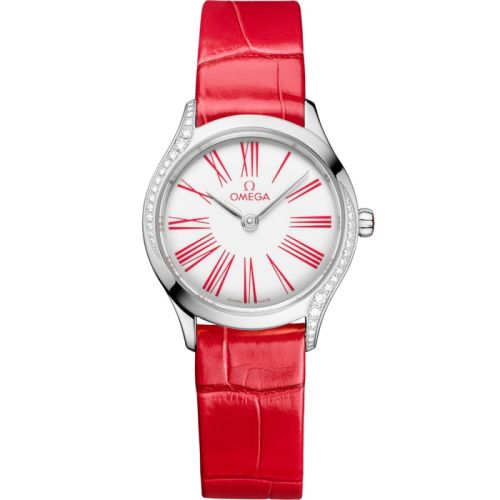 Omega Mini Trésor Quartz 26 Stainless Steel - Diamond White Enamel