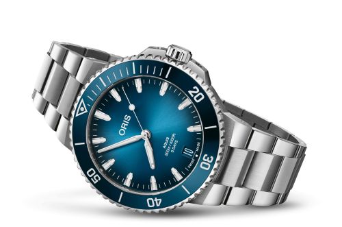 Oris Aquis Date Calibre 400 43.5 Stainless Steel Blue Bracelet
