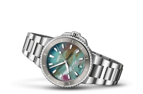 Oris Aquis Date 36.5 Stainless Steel Upcycle
