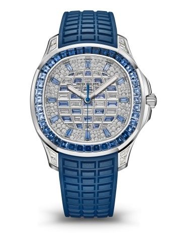 Patek Philippe Aquanaut Luce Self-Winding White Gold - Sapphire Checkerboard
