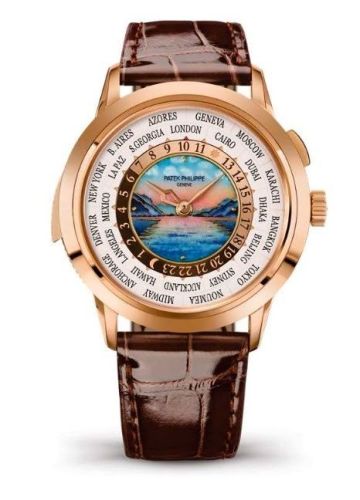 Patek Philippe World Time Minute Repeater Rose Gold Lake Thun