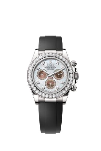 Rolex Cosmograph Daytona White Gold - Diamond Panda MOP - Diamond Oysterflex