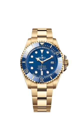 Rolex Sea-Dweller Deepsea Yellow Gold Blue
