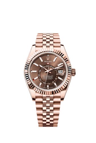 Rolex Sky-Dweller Everose Chocolate Jubilee