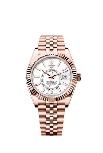 Rolex Sky-Dweller Everose White Jubilee