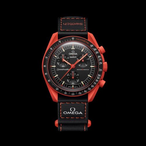 Swatch MoonSwatch Mission on Earth Lava