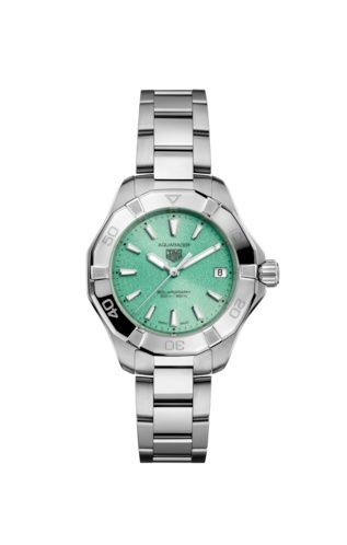 TAG Heuer Aquaracer Professional 200 Solargraph 34 Stainless Steel Turquoise