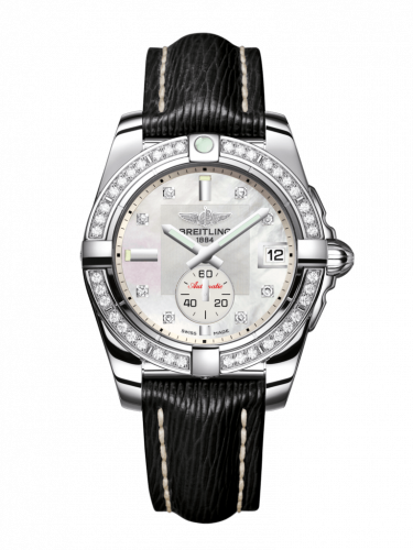 Breitling Galactic 36 Automatic Stainless Steel Diamond Pearl Diamond Sahara