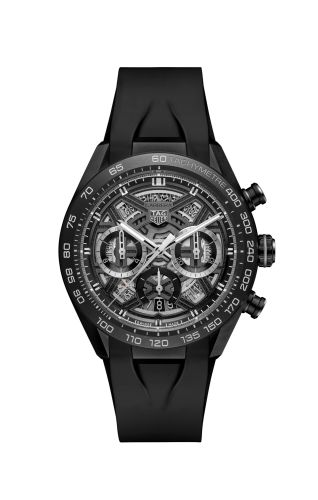 TAG Heuer Carrera Chronograph Extreme Sport DLC Titanium - Ceramic Black Rubber