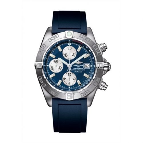 Breitling Galactic Chronograph II Stainless Steel Blue