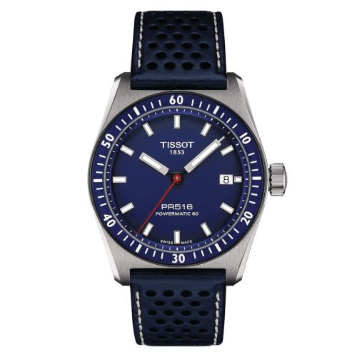 Tissot PR516 Powermatic 80 Stainless Steel Blue