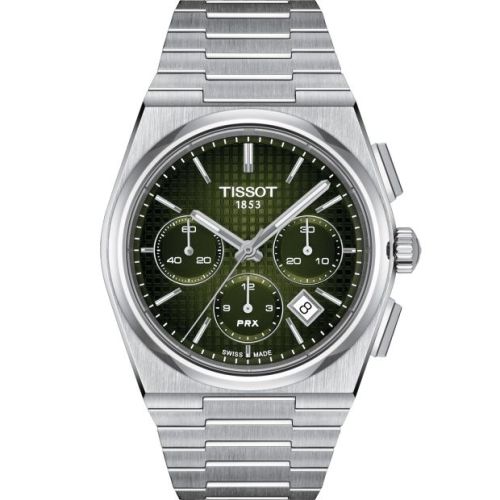 Tissot PRX Chronograph Stainless Steel Green