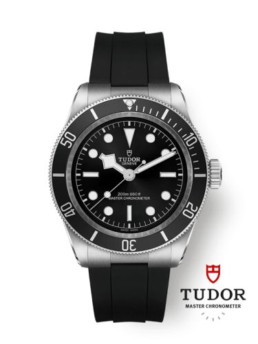 Tudor Black Bay Master Chronometer Stainless Steel - Black Black Rubber