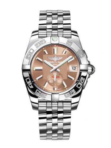 Breitling Galactic 36 Automatic Stainless Steel Copperhead Bronze Bracelet