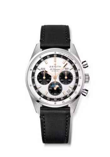 Zenith Chronomaster Original Triple Calendar Stainless Steel Silver