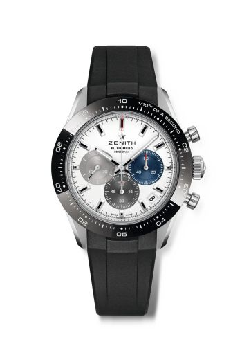 Zenith Chronomaster Sport Stainless Steel White Rubber