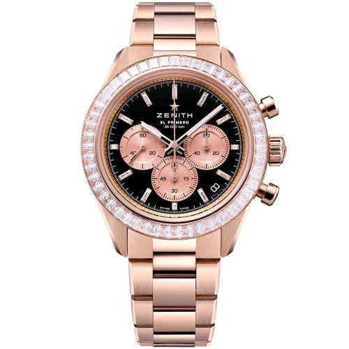 Zenith Chronomaster Sport Yoshida Rose Gold - Baguette Black