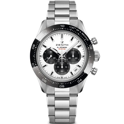 Zenith Chronomaster Sport Yoshida Stainless Steel White Bracelet