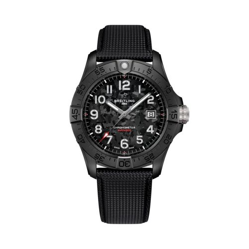 Breitling Avenger Automatic 42 Night Mission Black Bracelet