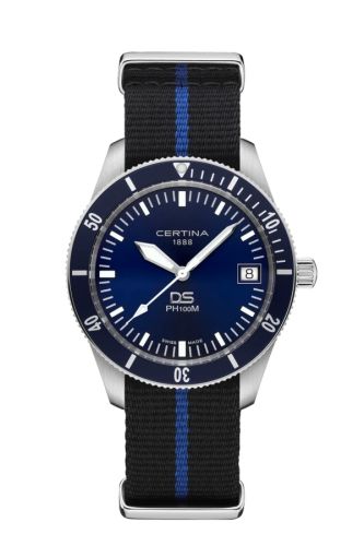 Certina DS PH100M Stainless Steel Blue NATO