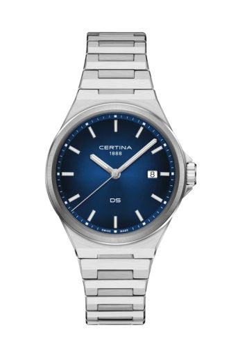 Certina DS-7 Quartz Stainless Steel Blue Bracelet