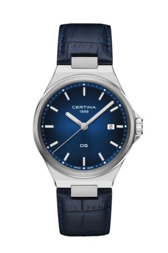 Certina DS-7 Quartz Stainless Steel Blue Strap