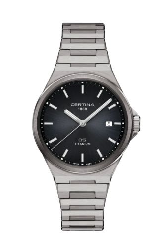 Certina DS-7 Quartz Titanium Black Bracelet
