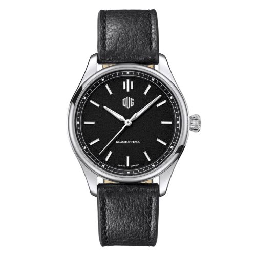 Deutsche Uhrenmanufaktur Glashütte Purist Typ 1 Stainless Steel Black