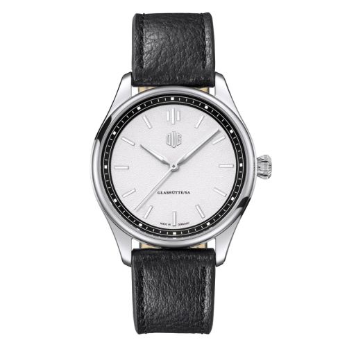 Deutsche Uhrenmanufaktur Glashütte Purist Typ 1 Stainless Steel White