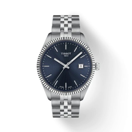 Tissot Ballade 40 Stainless Steel Blue Bracelet