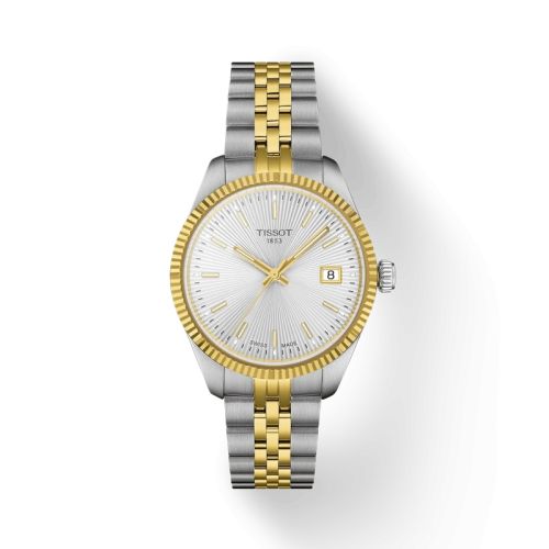 Tissot Ballade 34 Stainless Steel - Yellow Gold Silver Bracelet