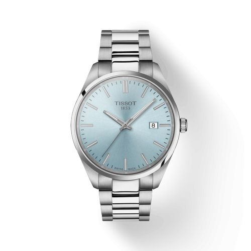 Tissot PR 100 Quartz 40 Stainless Steel Ice Blue Bracelet