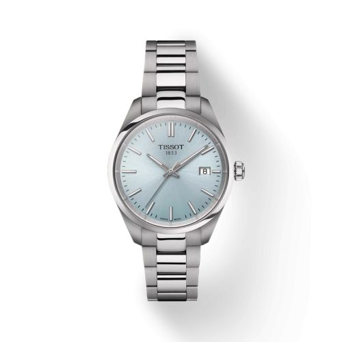 Tissot PR 100 34 Stainless Steel Ice Blue Bracelet