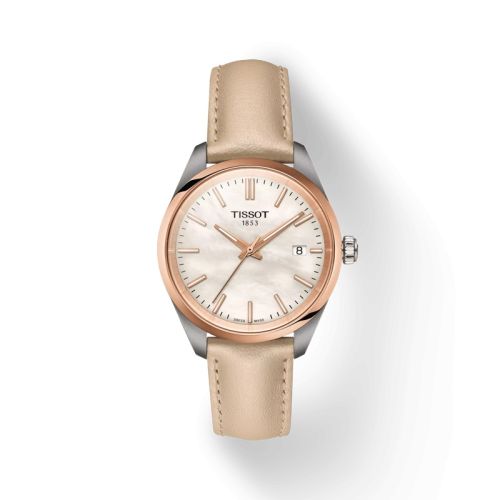 Tissot PR 100 34 Stainless Steel - Rose Gold MOP