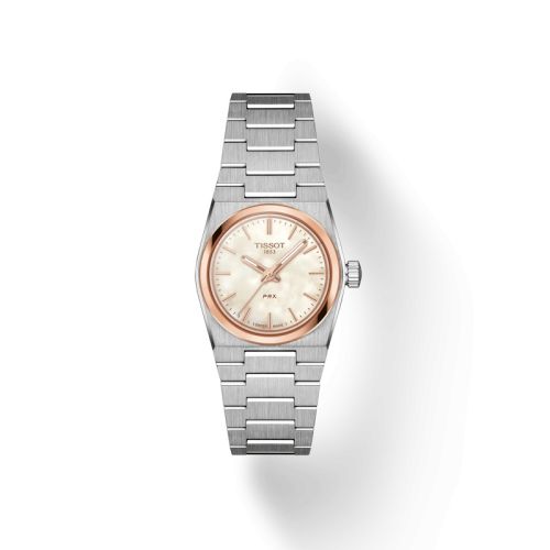 Tissot PRX Quartz 25 Stainless Steel - Rose Gold MOP