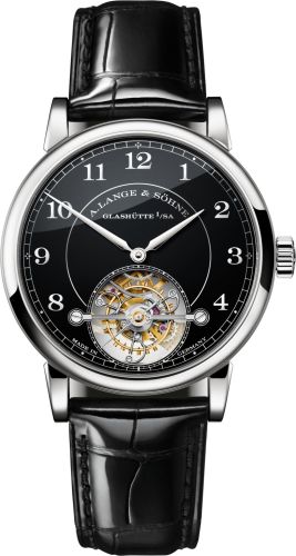 A. Lange & Söhne 1815 Tourbillon Platinum Black Enamel