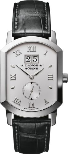 A. Lange & Söhne Grand Arkade Big Date Platinum Silver