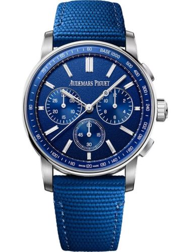 Audemars Piguet CODE 11.59 Chronograph Selfwinding Blue Ceramic - White Gold Tuscany Blue