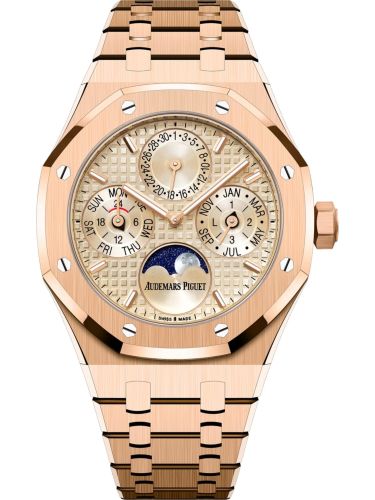 Audemars Piguet Royal Oak Perpetual Calendar 38 Pink Gold Pink