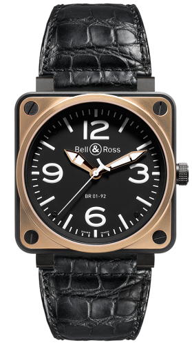 Bell & Ross BR 01 92 Pink Gold & Carbon