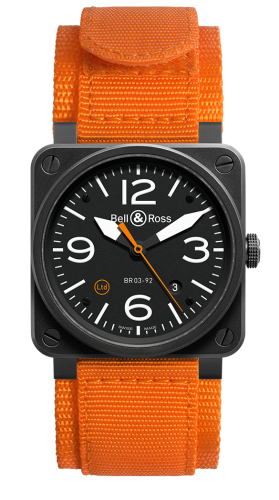 Bell & Ross BR 03 92 Orange Carbon