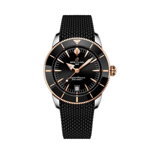 Breitling Superocean Heritage B31 Automatic 42 Stainless Steel - Red Gold Black Rubber