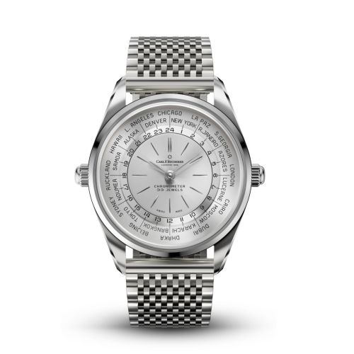 Carl F. Bucherer Heritage Worldtimer Stainless Steel Silver Bracelet