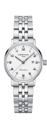 Certina Ds Caimano Lady Stainless Steel White Bracelet