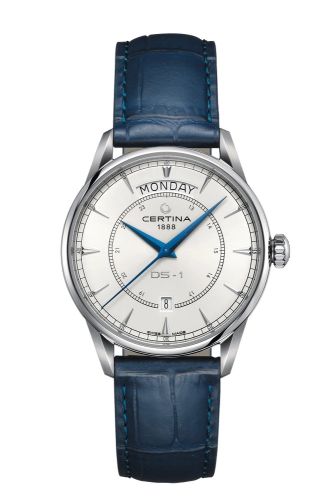 Certina DS-1 Day Date Stainless Steel Silver